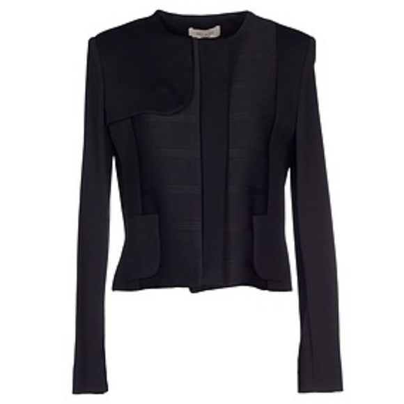 Paul & Joe Black Jacket Blazer Sz 10 42 - Picture 1 of 3